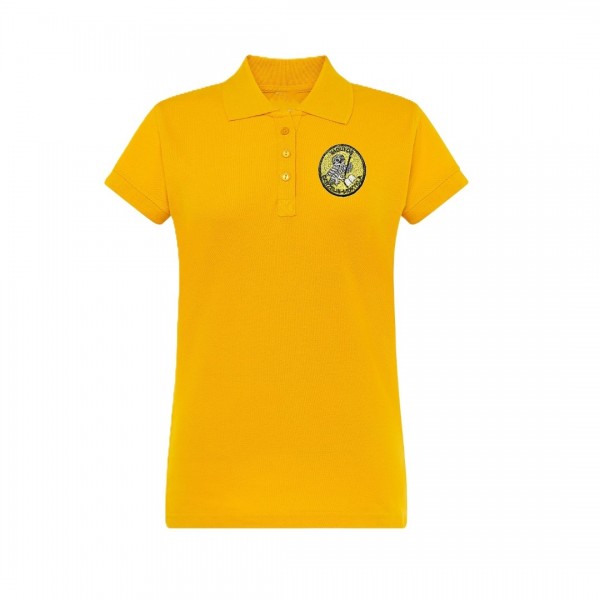 Polo marškinėliai su mokyklos emblema mergaitėms/merginoms