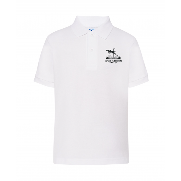 Polo marškinėliai  berniukui/vaikinui su mokyklos emblema