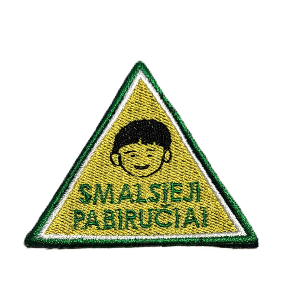 "Smalsieji pabiručiai" mokyklos emblema