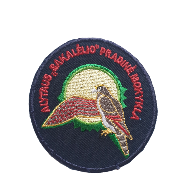 Alytaus Sakalėlio pradinės emblema