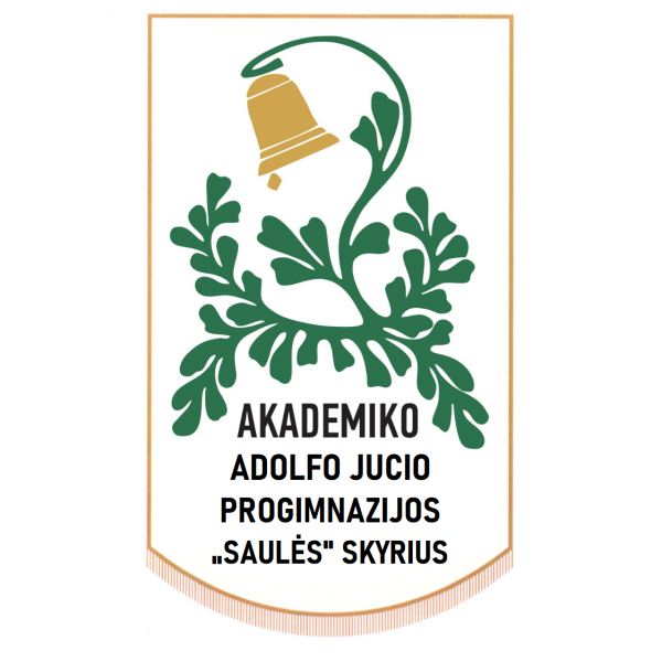 Plungės akademiko A. Jucio SAULĖS skyriaus emblema