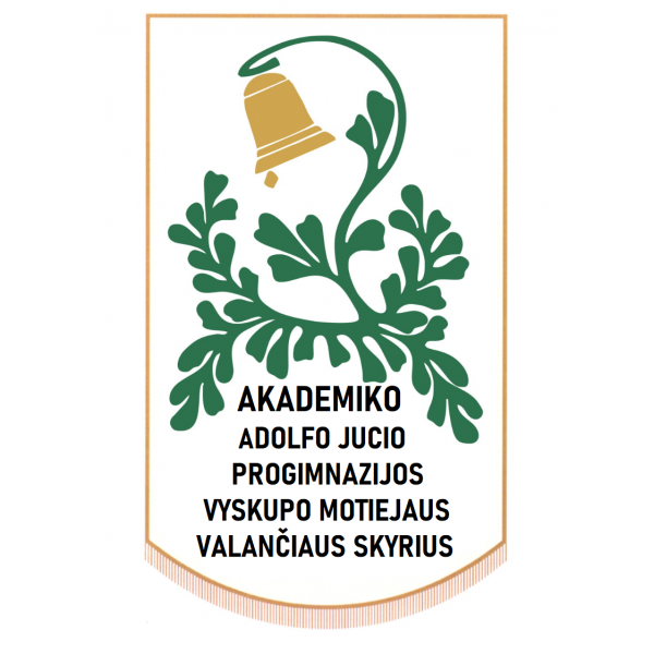 Plungės akademiko A. Jucio VALANČIAUS skyriaus emblema