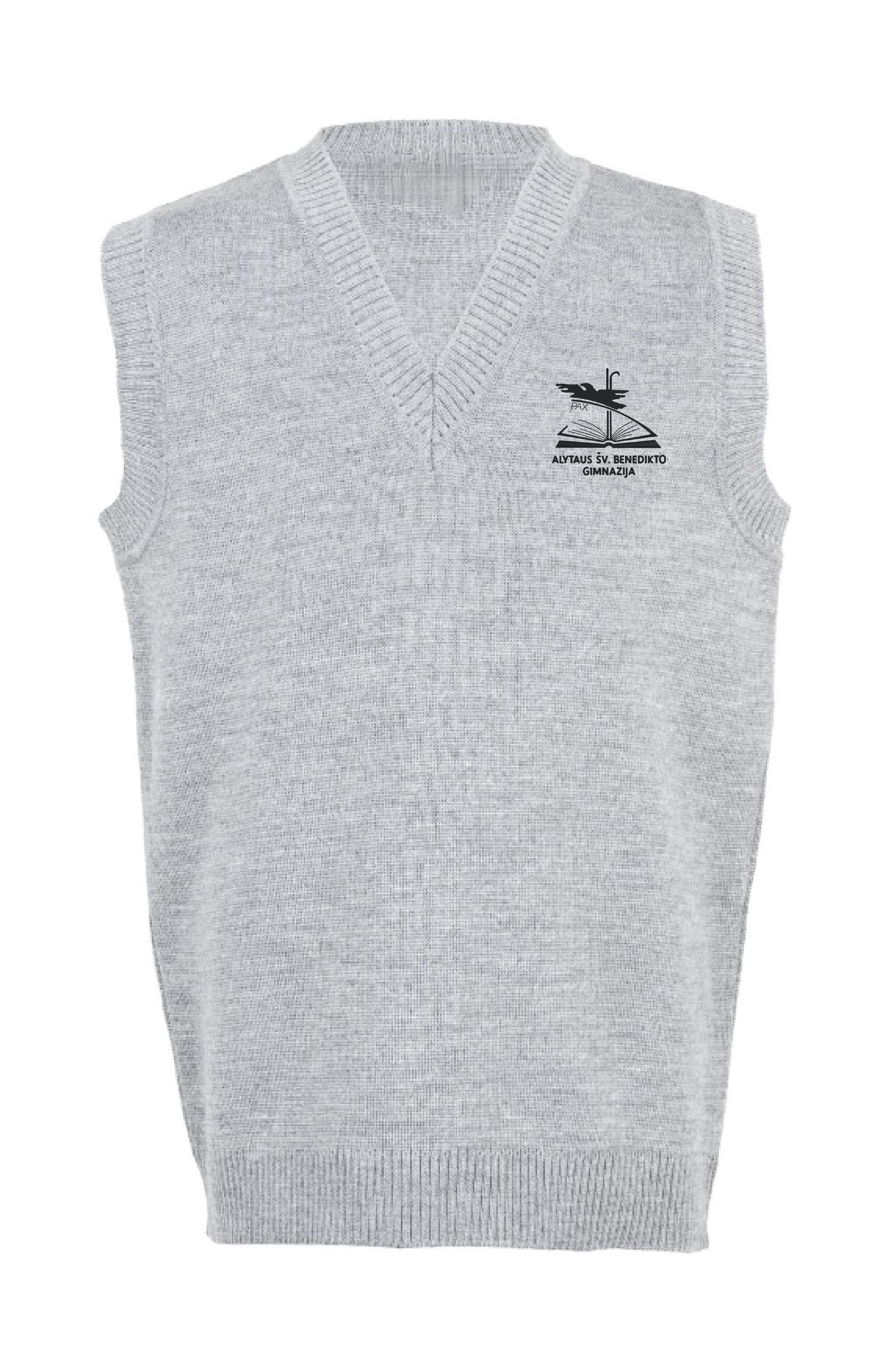 Liemenė su mokyklos emblema