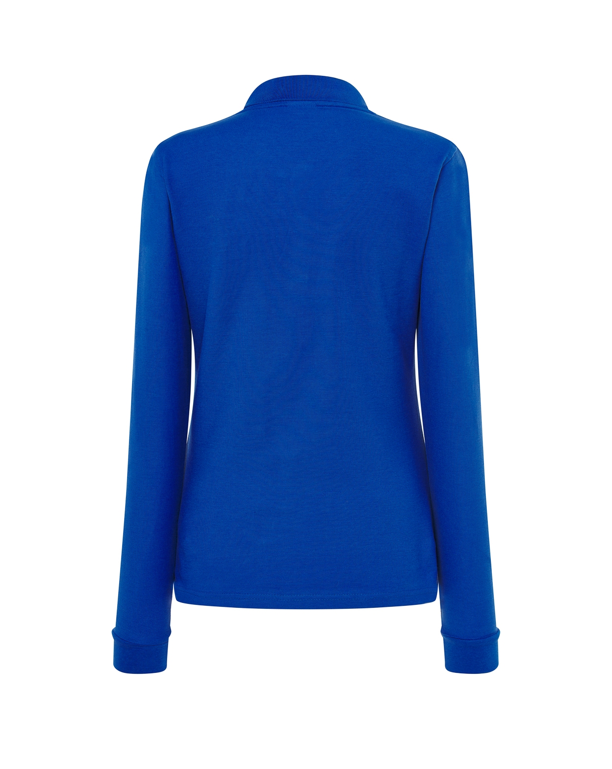 Polo marškinėliai ilgomis rankovėmis su emblema mergaitėms/merginoms-5125