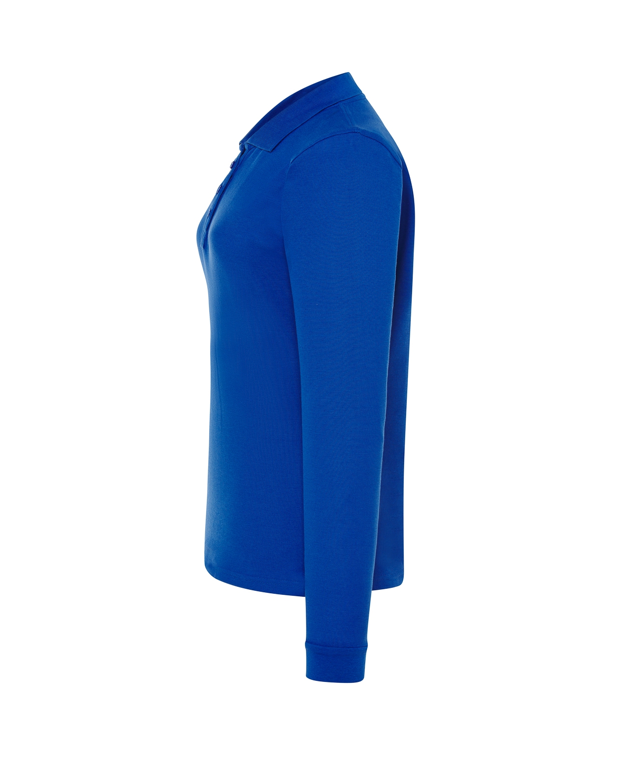 Polo marškinėliai ilgomis rankovėmis su emblema mergaitėms/merginoms-5124