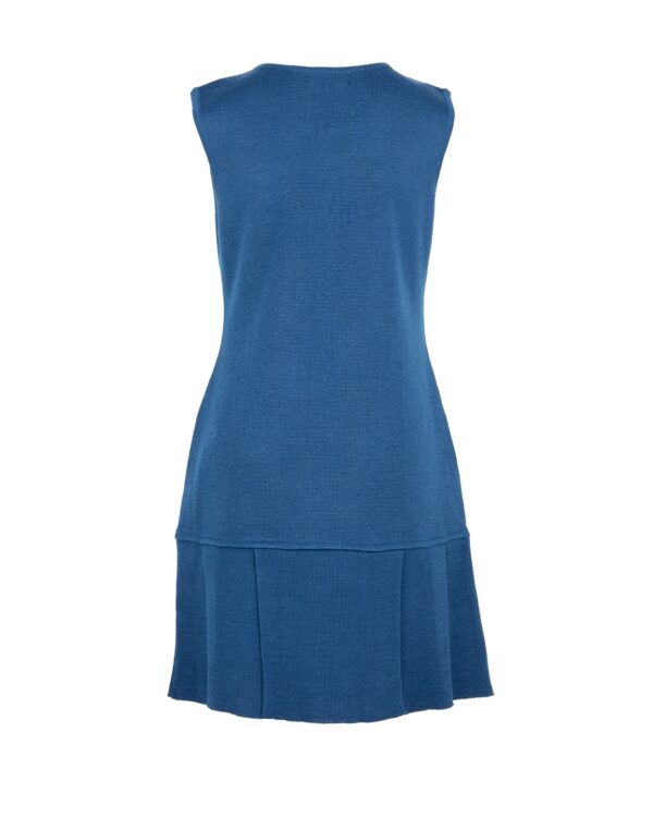 Klostuotas sarafanas su mokyklos emblema-5105