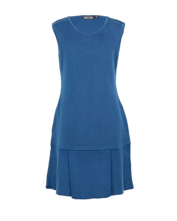 Klostuotas sarafanas su mokyklos emblema-0