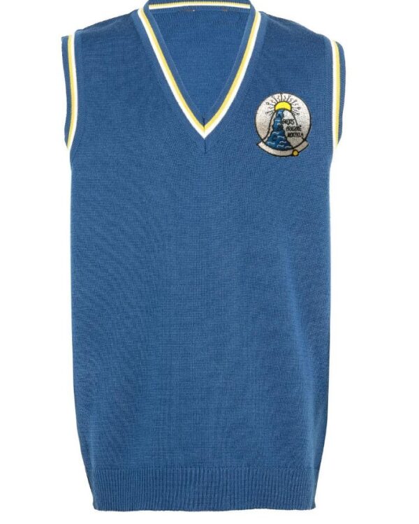 Liemenė su mokyklos emblema