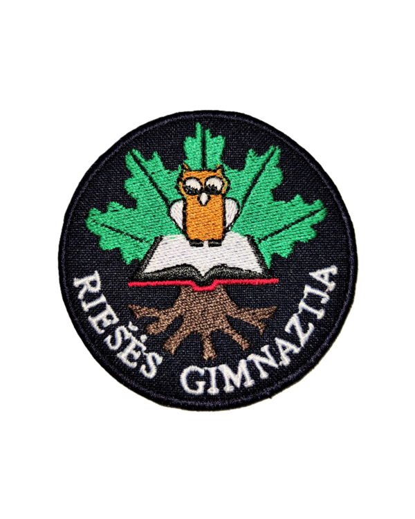 Vilniaus r. Riešės gimnazijos emblema