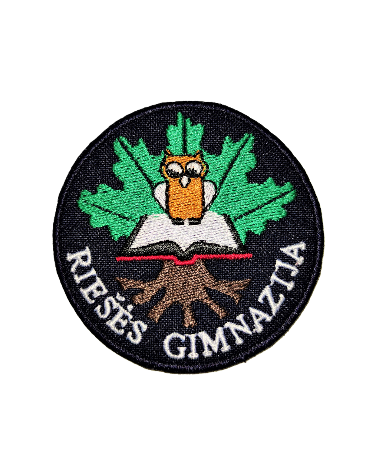 Vilniaus r. Riešės gimnazijos emblema