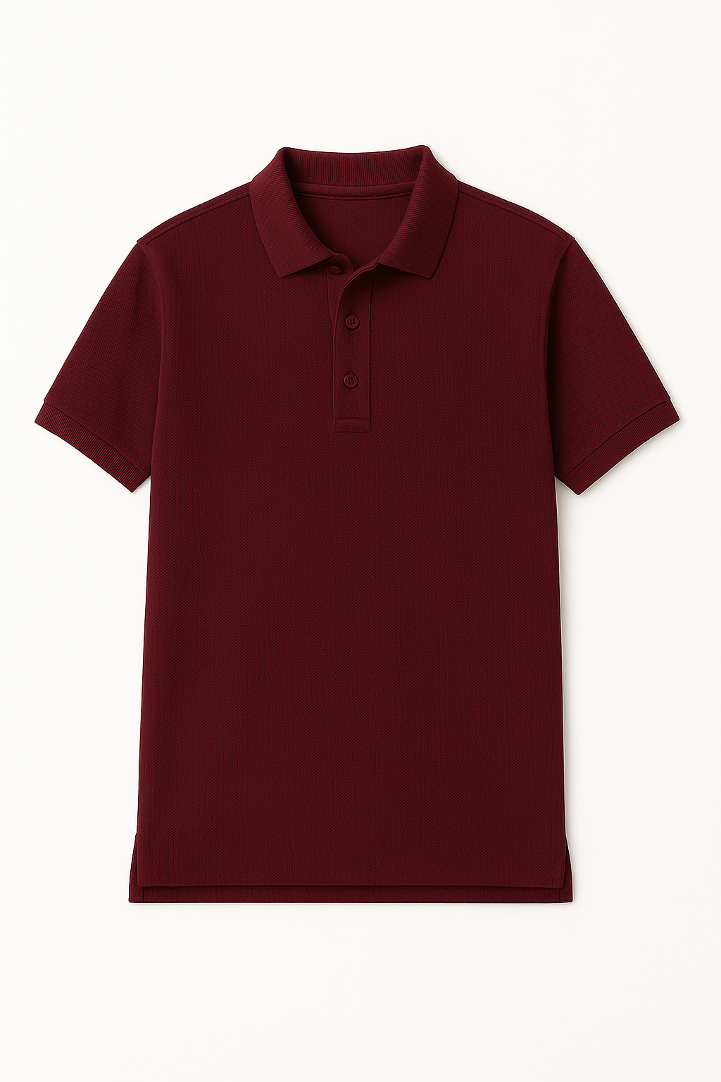 Polo marškinėliai trumpomis rankovėmis be mokyklos emblemos