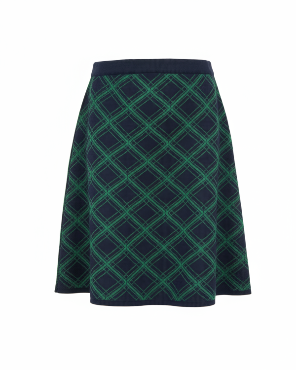 Megztas languotas sijonas