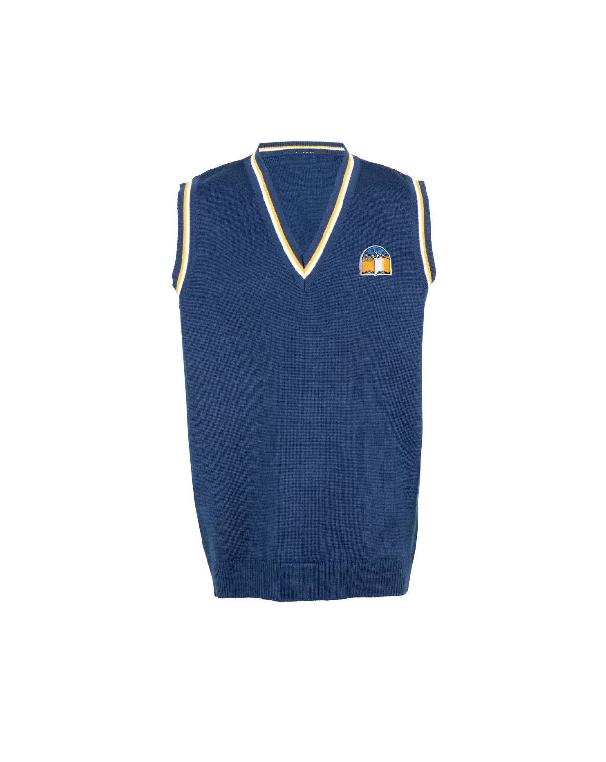 Liemenė su mokyklos emblema