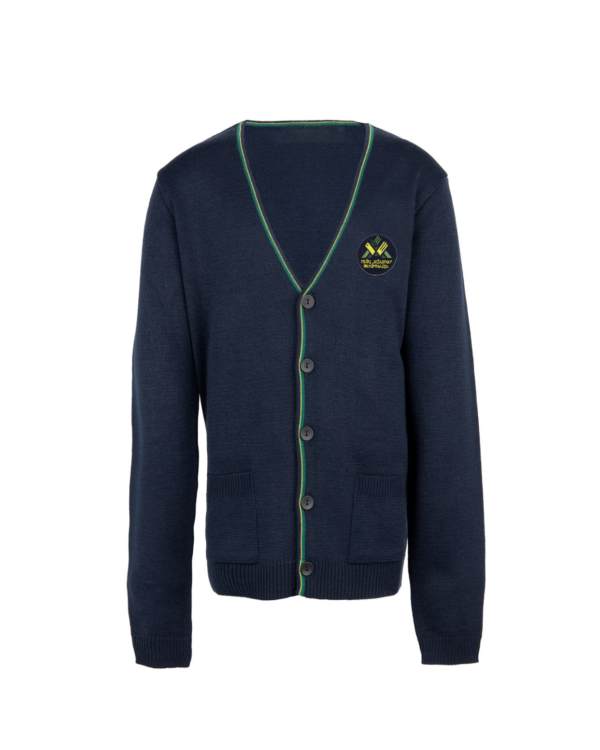 Žaketas su mokyklos emblema