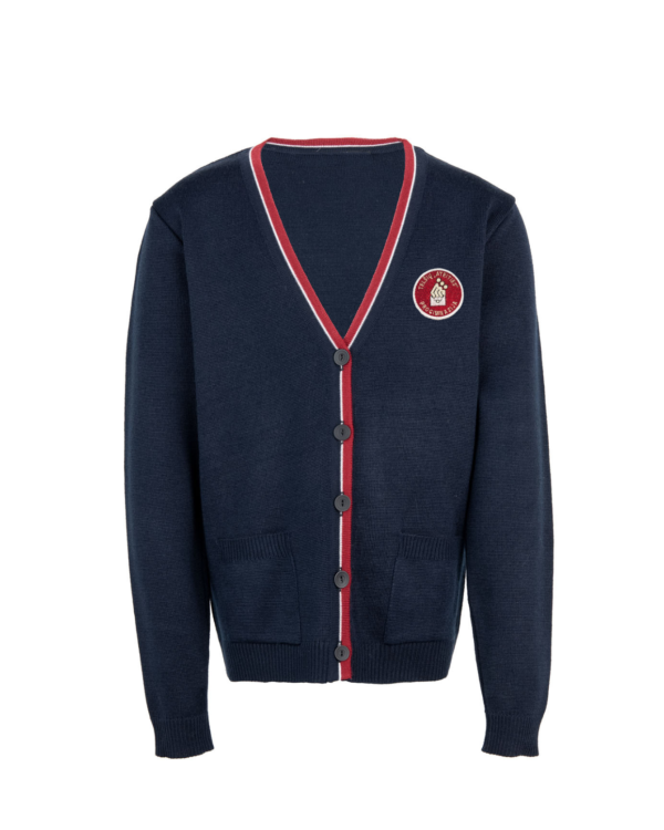 Žaketas su mokyklos emblema