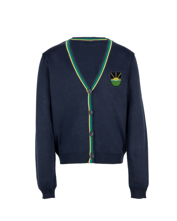 Žaketas su mokyklos emblema