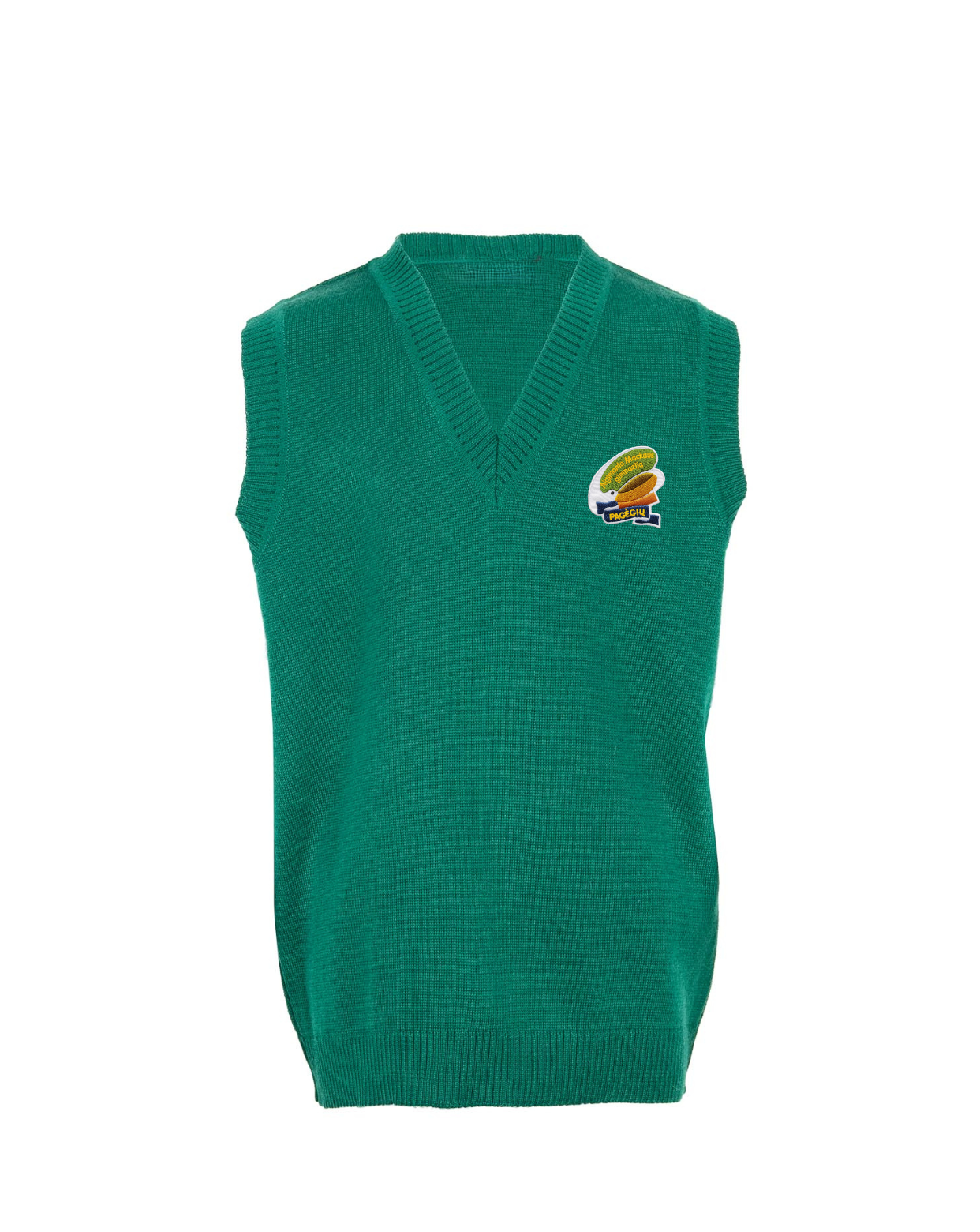 Liemenė su mokyklos emblema