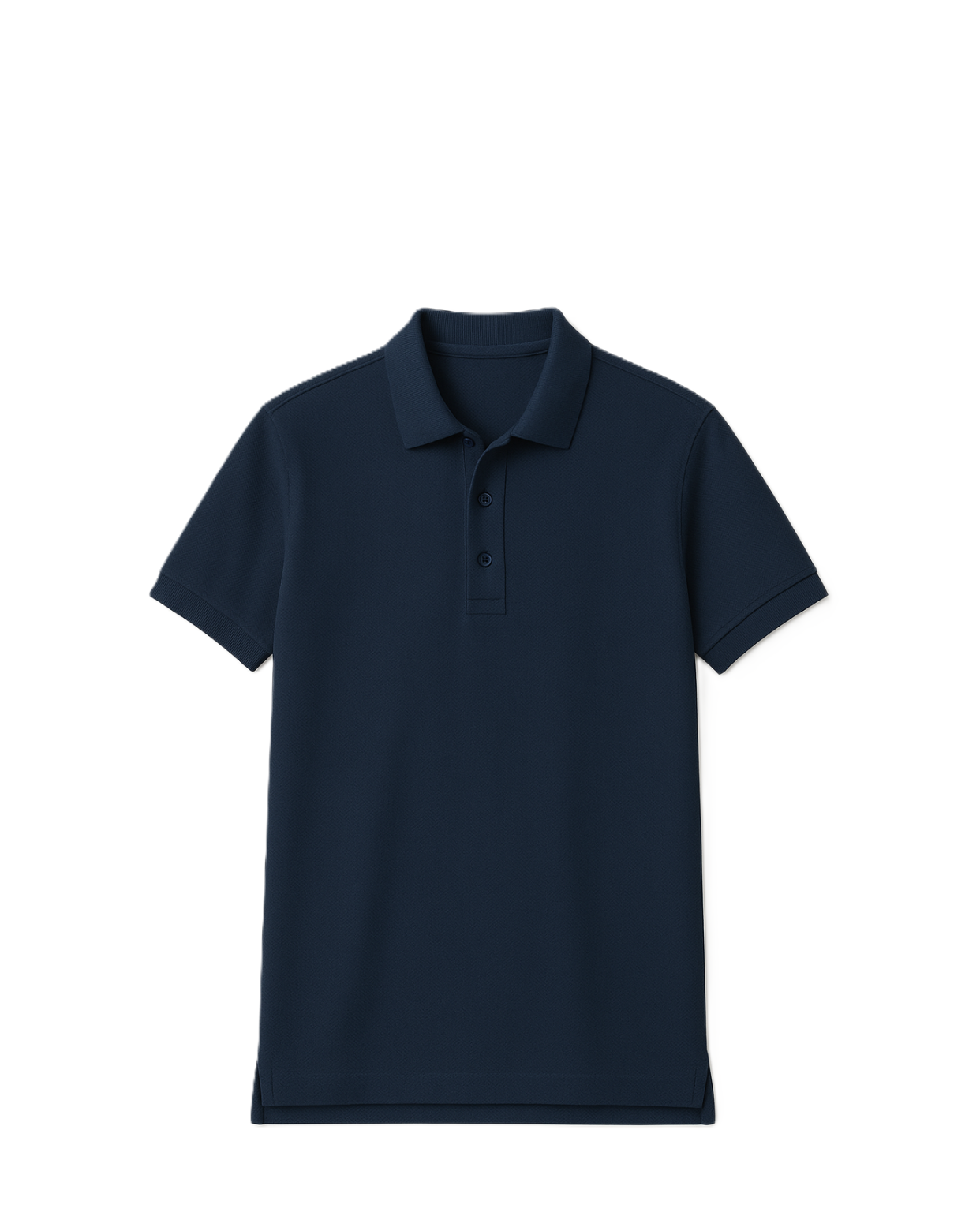 Polo marškinėliai trumpomis rankovėmis be mokyklos emblemos