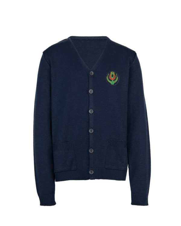 Žaketas su mokyklos emblema