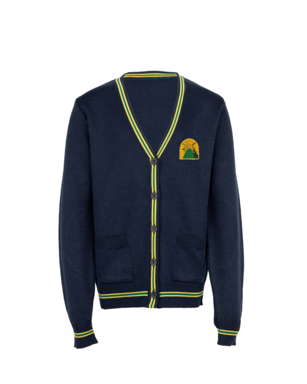 Žaketas su mokyklos emblema