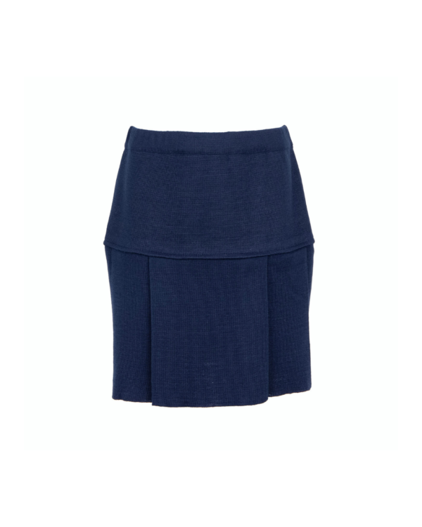 Megztas klostuotas sijonas