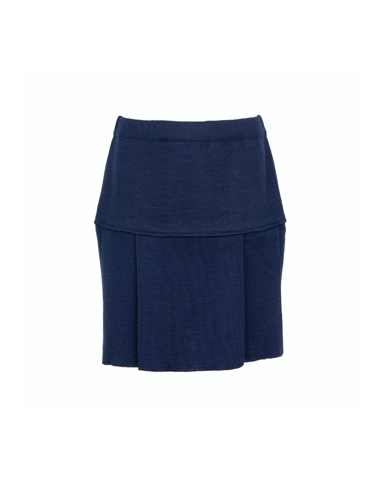 Megztas klostuotas sijonas