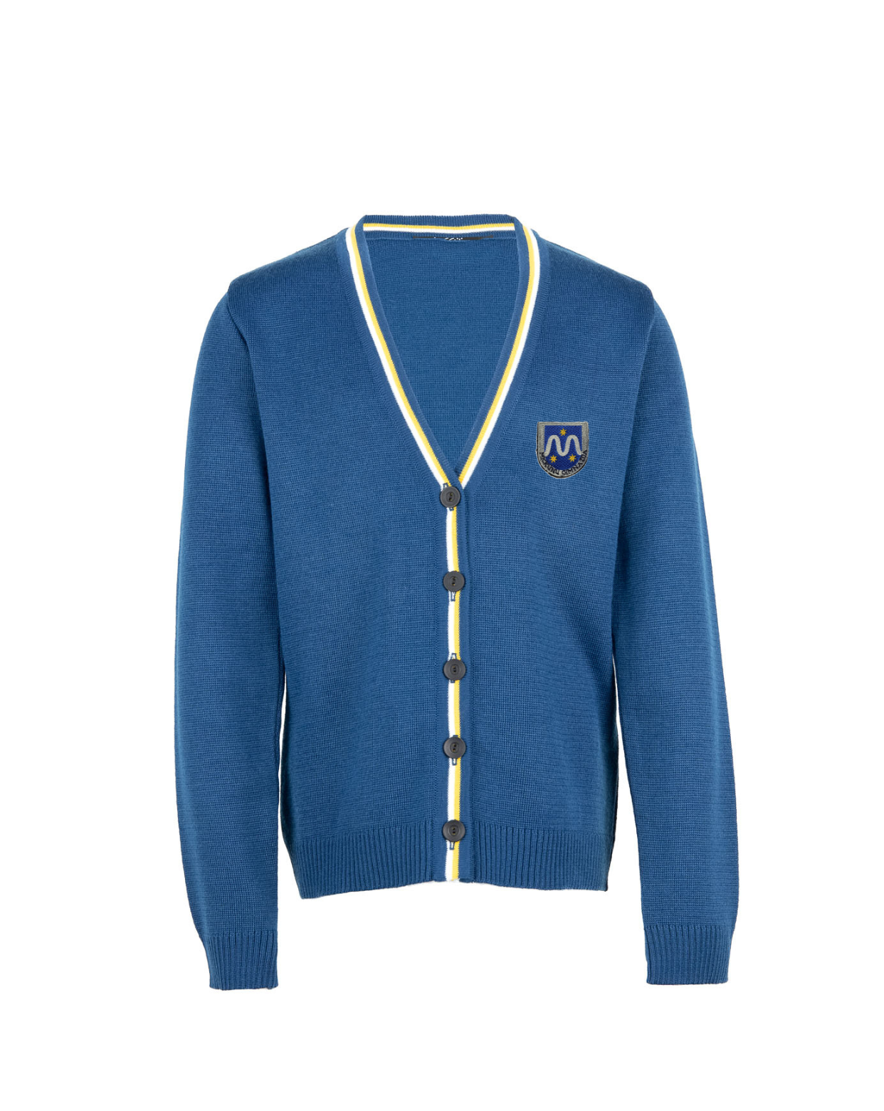 Žaketas su mokyklos emblema