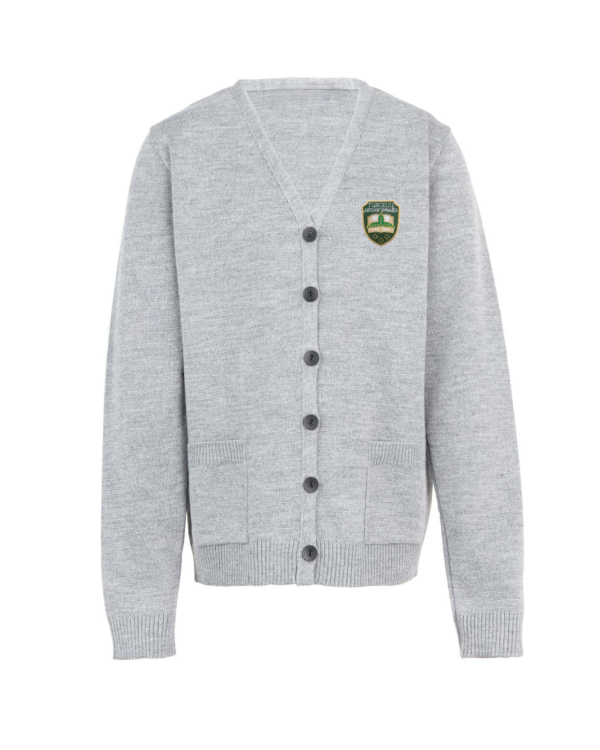 Žaketas su mokyklos emblema