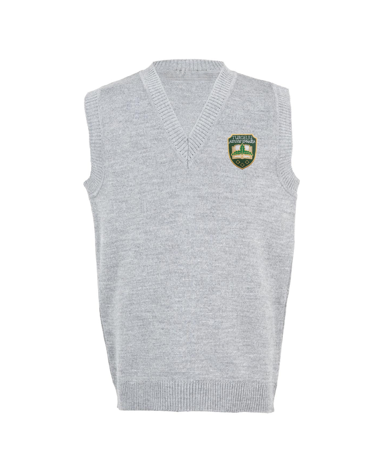 Liemenė su mokyklos emblema