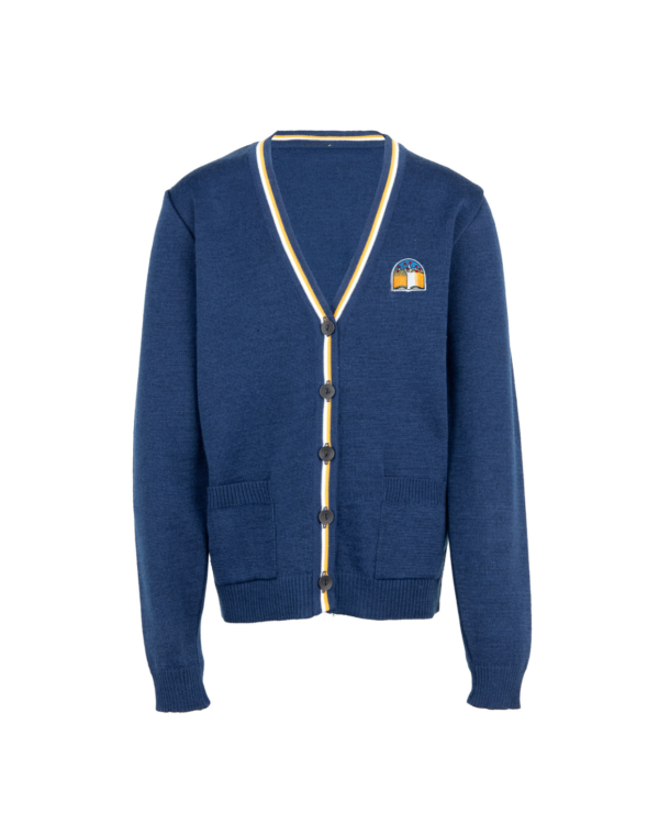 Žaketas su mokyklos emblema