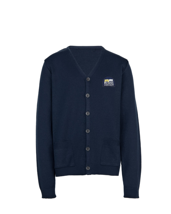 Žaketas su mokyklos emblema