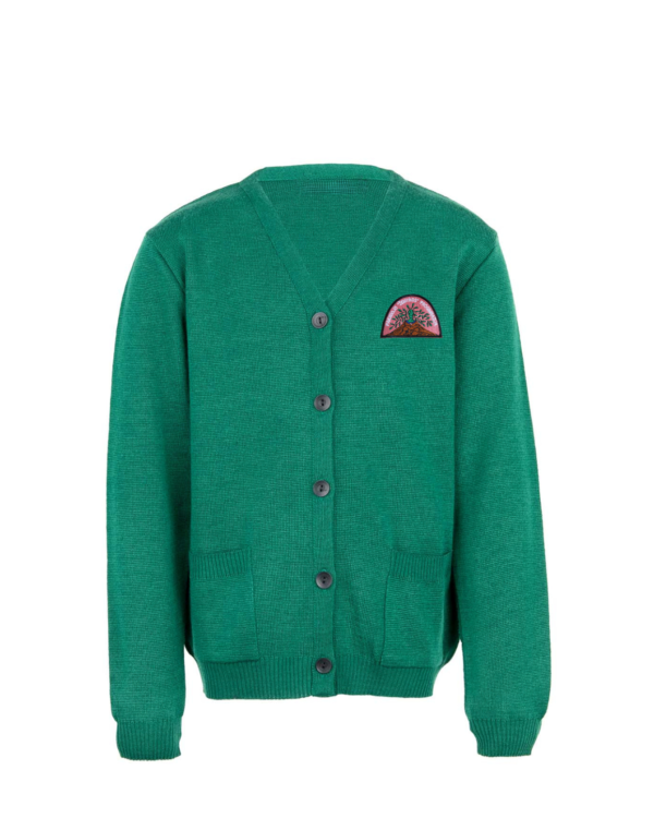 Žaketas su mokyklos emblema