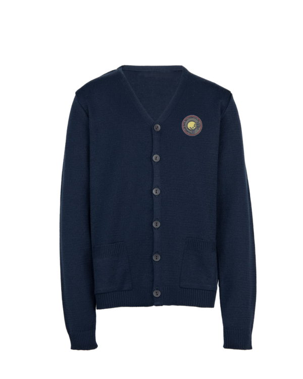 Žaketas su mokyklos emblema