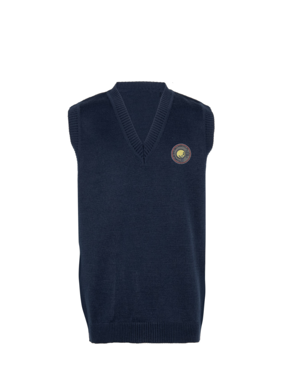 Liemenė su mokyklos emblema