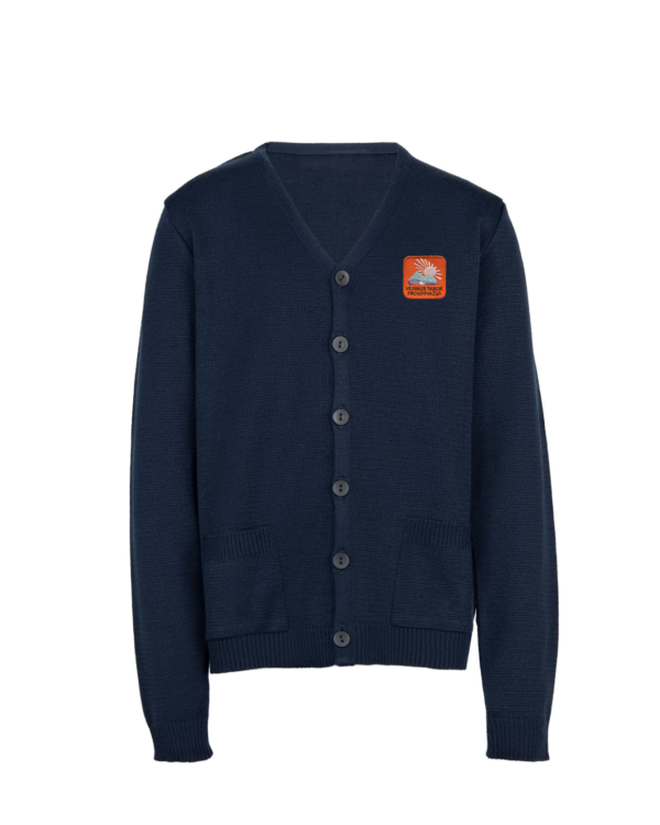 Žaketas su mokyklos emblema