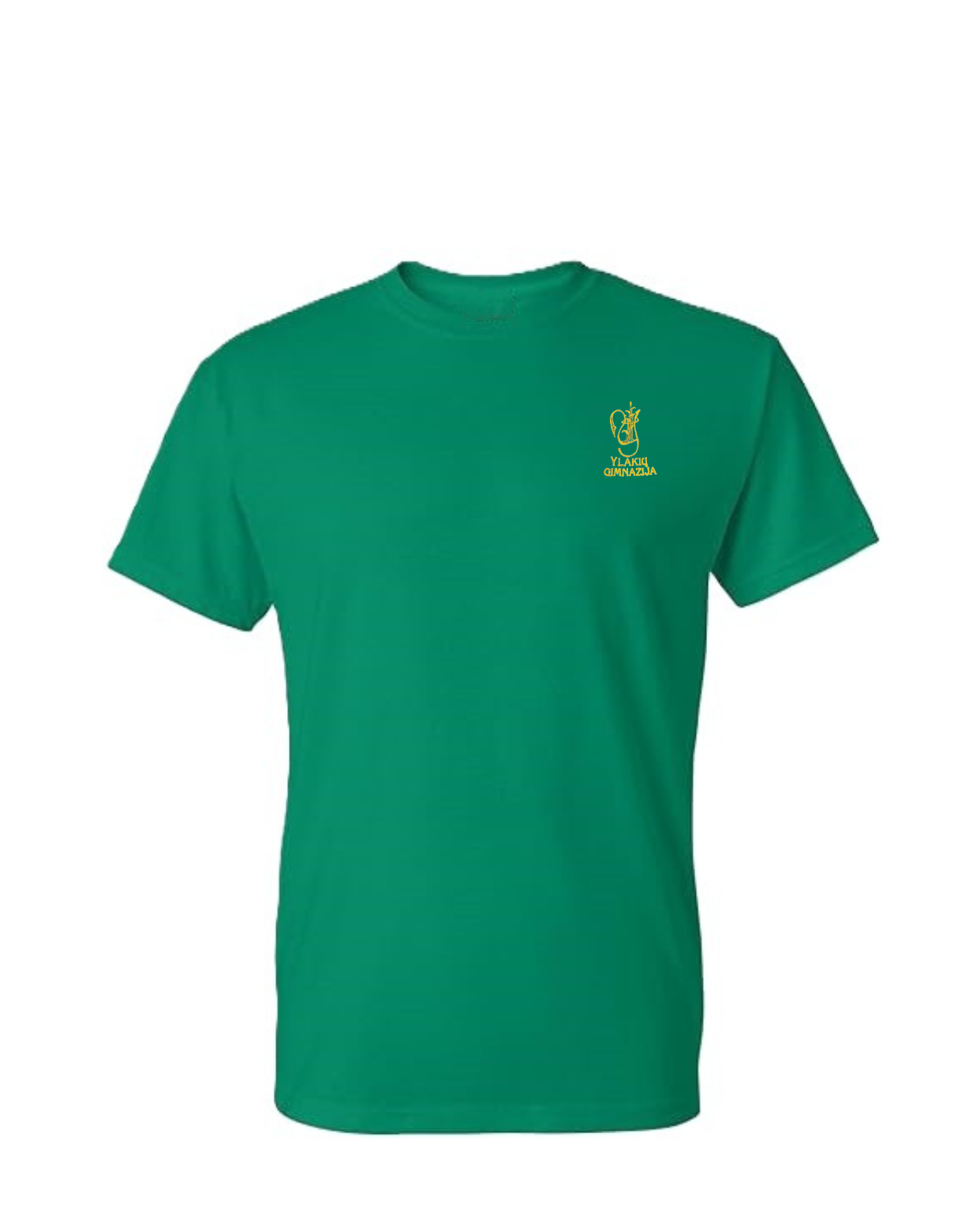 Sportinė maikutė su mokyklos logotipu