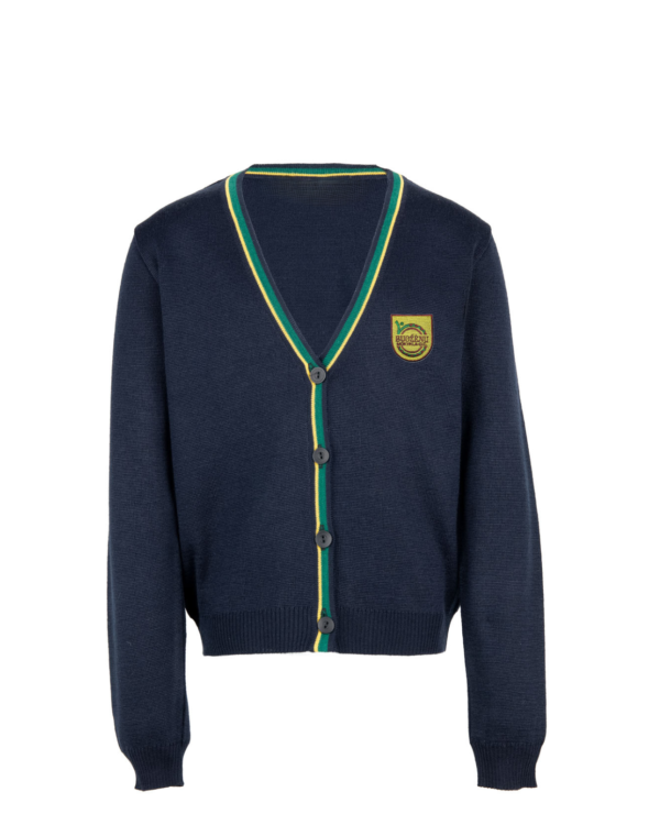 Žaketas su mokyklos emblema