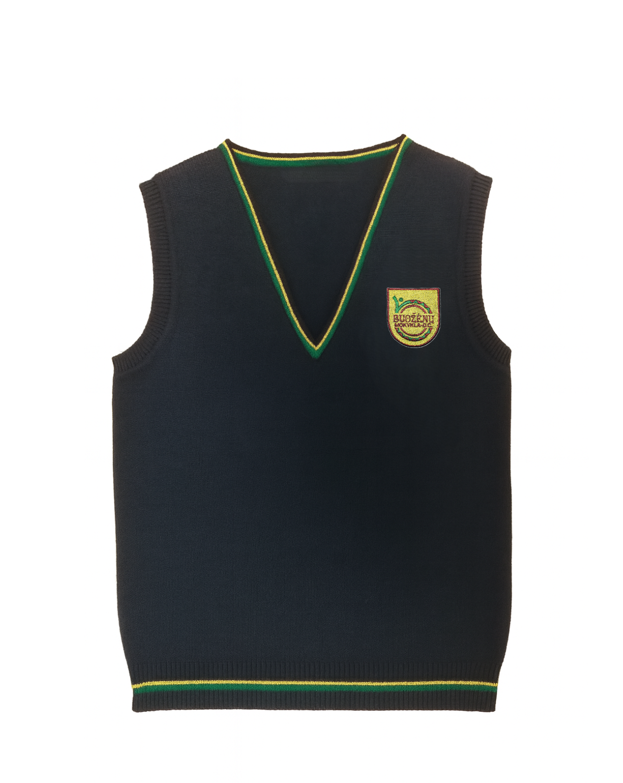 Liemenė su mokyklos emblema