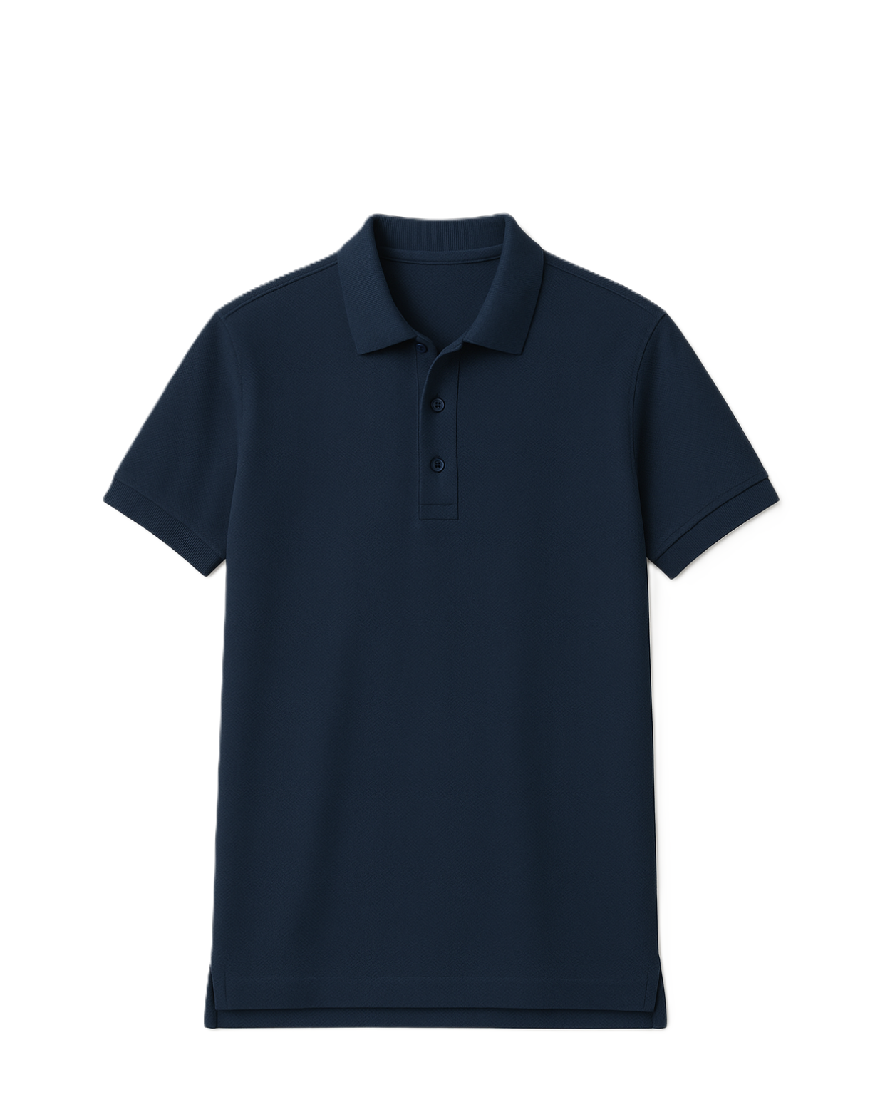 Polo marškinėliai trumpomis rankovėmis be mokyklos emblemos