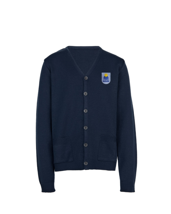 Žaketas su mokyklos emblema