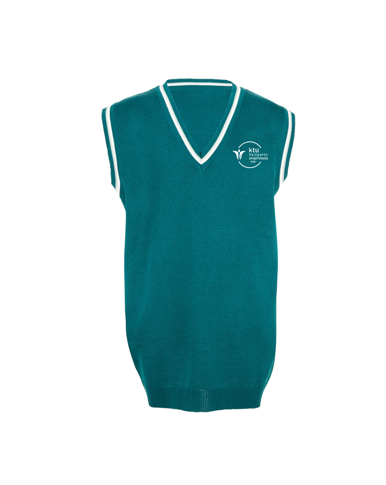 Liemenė su mokyklos emblema