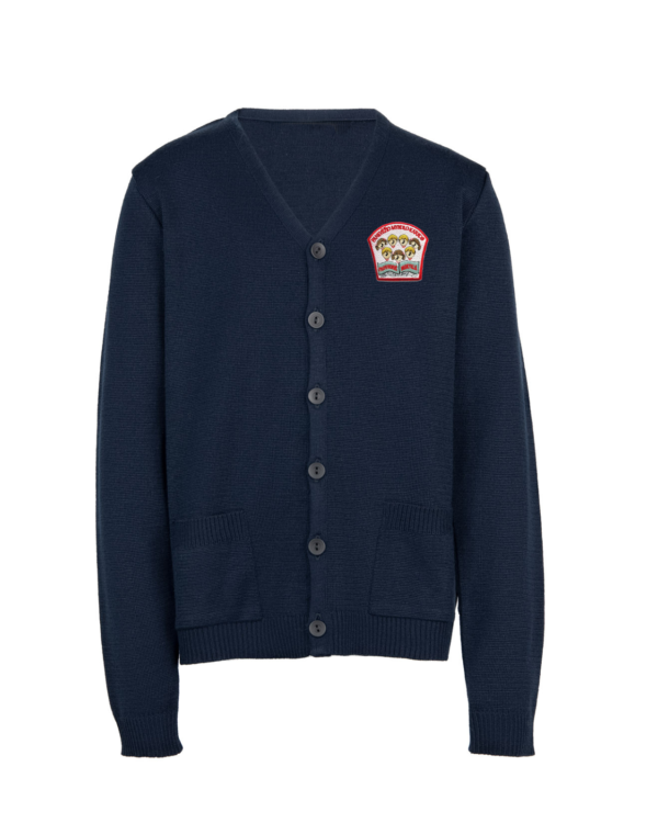 Žaketas su mokyklos emblema