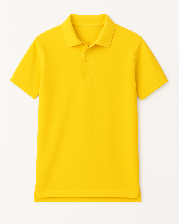 Polo marškinėliai  trumpomis rankovėmis be mokyklos emblemos