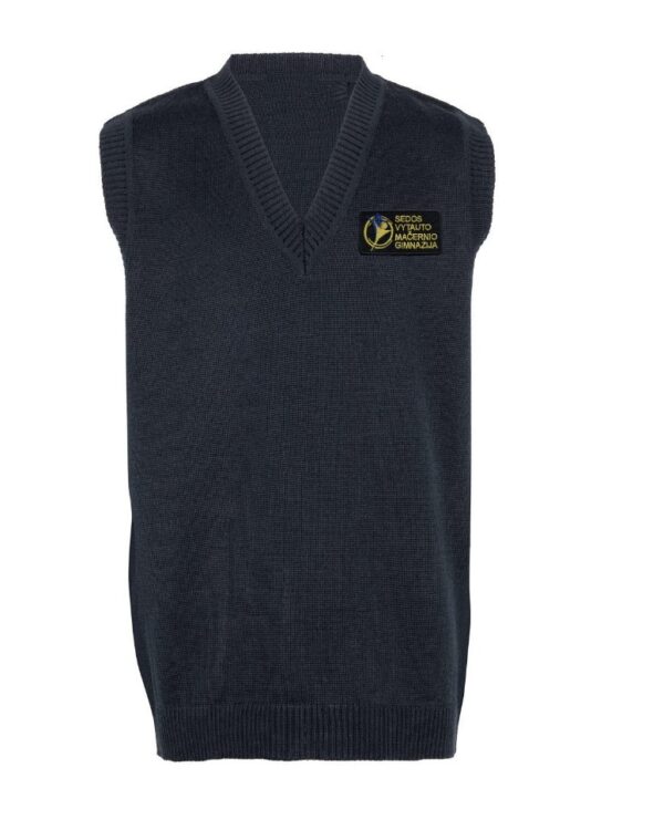 Liemenė su mokyklos emblema