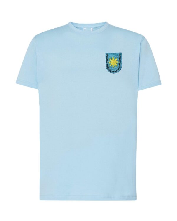 Sportinė maikutė su mokyklos logotipu