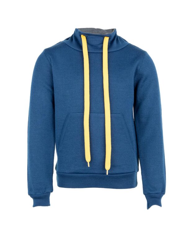 Megztas sportinis džemperis be mokyklos emblemos