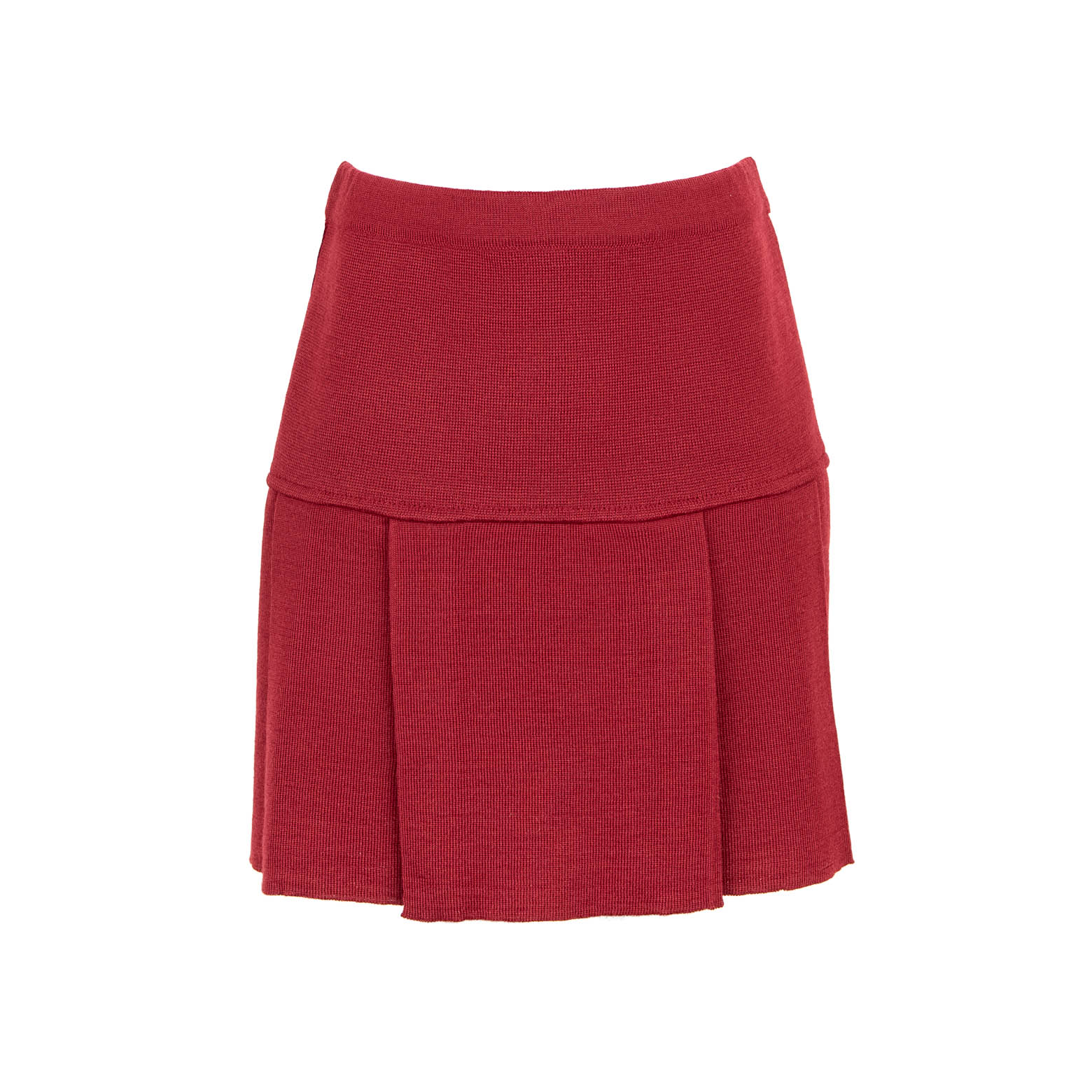 Megztas klostuotas sijonas