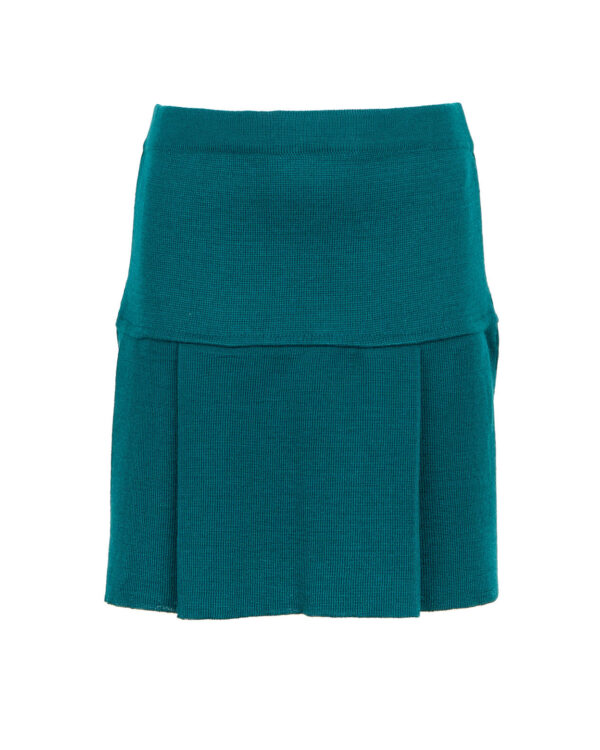 Megztas klostuotas sijonas