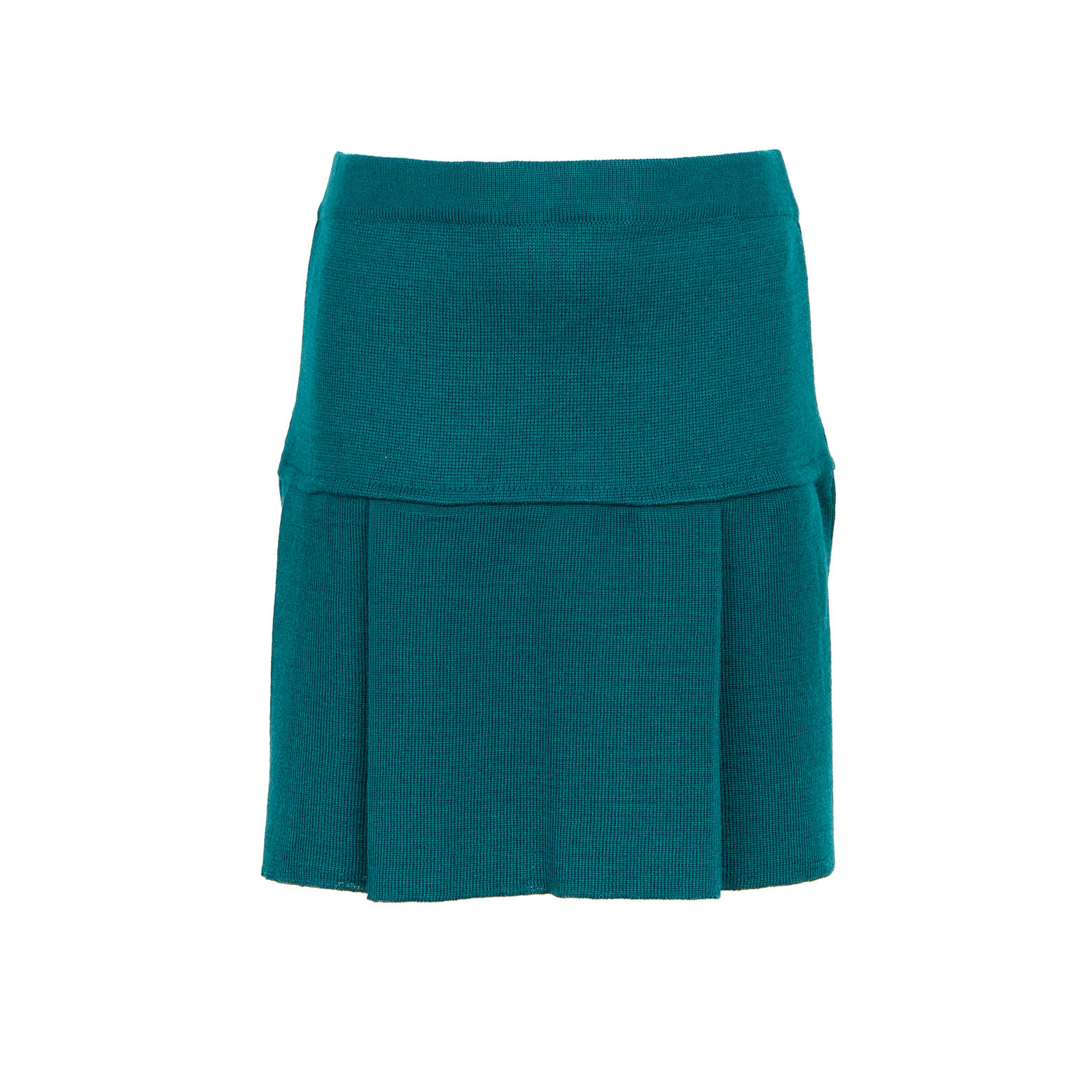 Megztas klostuotas sijonas