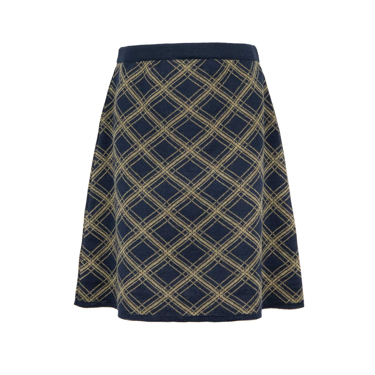 Megztas languotas sijonas